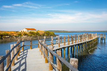 Obraz premium tide mill of Mourisca