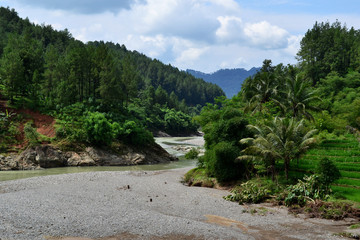 Views of the Lukulo river valley