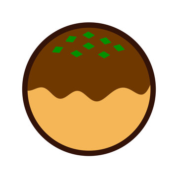 recommend clip art: 一個のたこ焼き