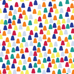 Gumdrops colorful holiday repeat vector surface pattern design