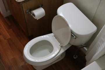 トイレ　Beautiful toilet of a common Japanese house