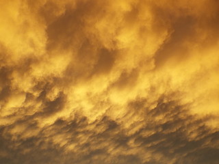VARIOUS  CLOUD PATTERNS AND COLORS