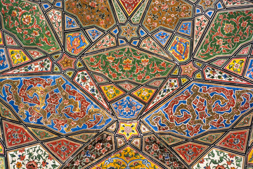 Geometric interior of the historic mosque