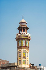 Minaret of the mosque built in 16th century 