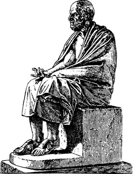Chrysippus, vintage illustration