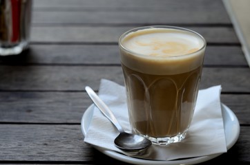 coffee cup and spoon