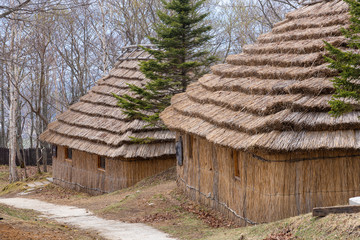 アイヌ民族の住居 チセ / 北海道登別市