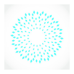 Oktoberfest bavarian traditional blue and rhombus background pattern.