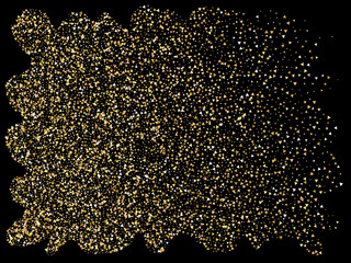 Chaotic triangles on black background.