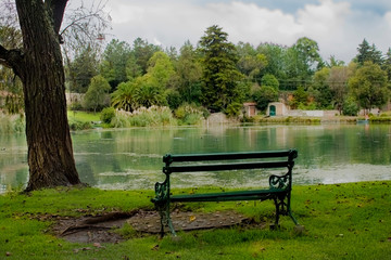 Tranquilidad en el lago