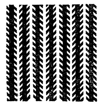 Zollner Illusion, crossed with short,  vintage engraving.