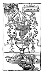 Le Pot-Casse is an engraving by Geoffroy Tory, vintage engraving. © Morphart