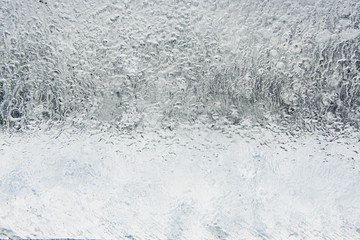 Abstract frozen water.Ice texture winter background