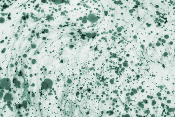 Abstract painting technique Ebru .Turkish style Ebru on the water with acrylic paints press waves.Modern art marble liquid texture 