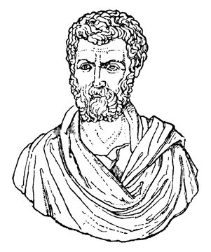 Titus Pomponius Atticus, vintage illustration