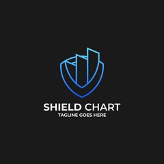 Illustration of Creative Shield Graphic Design Illustration Symbol Vector.