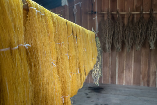 Silk farm in Cambodia 