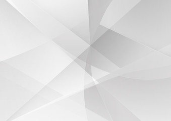 Fototapeta premium White and grey background. Corporate technology modern design. Pattern style geometric. Abstract modern background used about technology or product presentation backdrop. Vector illustration.