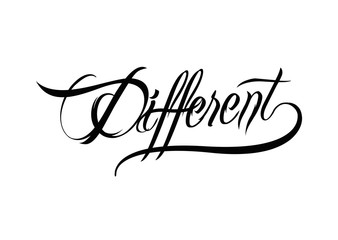 Different