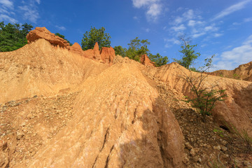 Phae Muang Phi Forest Park, Phrae, Thailand.