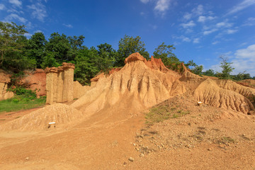 Phae Muang Phi Forest Park, Phrae, Thailand.