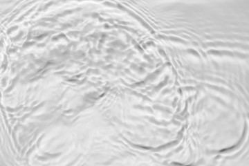 Water waves on the pool. Abstract background. Black and white concept.