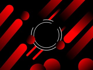 abstract background with circles and place for text
