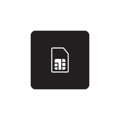 Sim card icon symbol vector