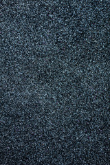 Fototapeta premium Black glitter background, selective focus