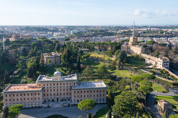 Fototapeta na wymiar Blick über Rom