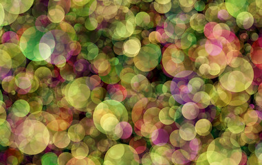 gradient abstract colored circles 