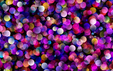 gradient abstract colored circles 
