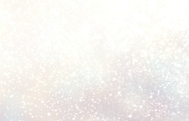 Snowfall on pastel subtle background. winter outdoor illustration. Light blurred texture. © avextra
