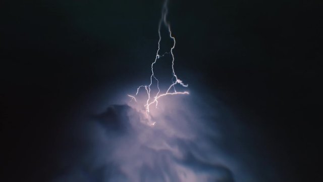 Heavy clouds bringing thunder, lightnings and storm.
Thunderstorm flashes with multiple bolts of lightning. 
Time-lapse shot.