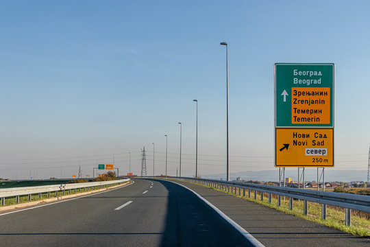 Autobahn A1 Serbien