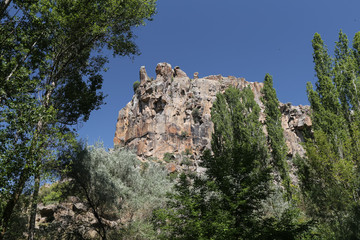 Ihlara Valley in Cappadocia, Turkey