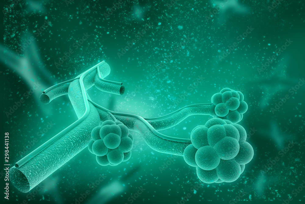 Canvas Prints synapse and neuron cells sending electrical chemical signals. 3d rendering