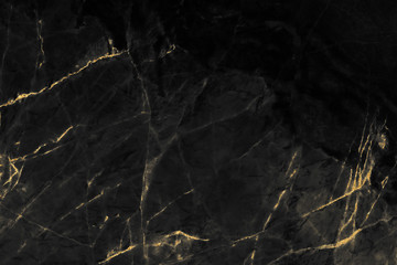 Black and gold marble texture design for cover book or brochure, poster, wallpaper background or realistic business and design artwork.