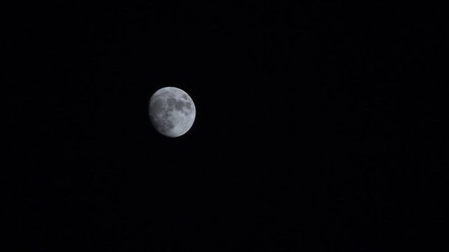 Full Moon Timelape at Night