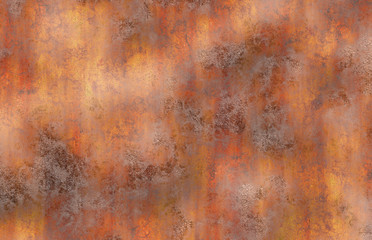 corroded rusty aged metal