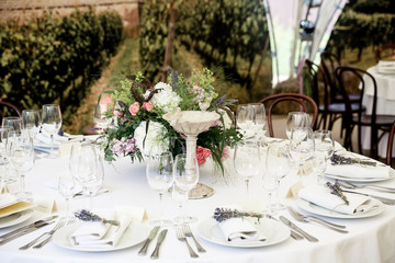 stunning beautiful flowers for a top event, flowers decorating your holiday and Christmas	