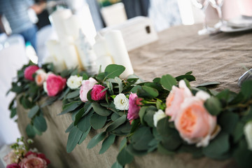 stunning beautiful flowers for a top event, flowers decorating your holiday and Christmas	