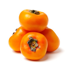 persimmon on a white background 