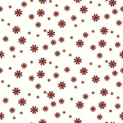 Fashionable pattern in small flowers. Floral seamless background for textiles, fabrics, covers, wallpapers, print, gift wrapping and scrapbooking. Raster copy.
