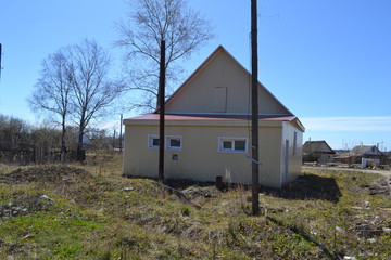 cabin in the mountains