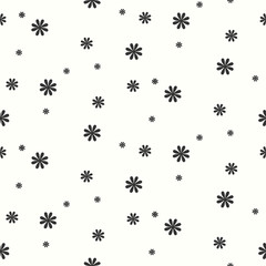 Fashionable pattern in small flowers. Floral seamless background for textiles, fabrics, covers, wallpapers, print, gift wrapping and scrapbooking. Raster copy.