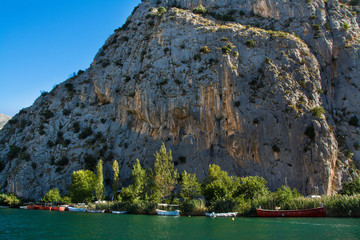 Kanion rzeki Cetina, Omis, Chorwacja