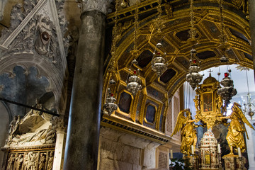 wnętrze Katedry w Split, Chorwacja