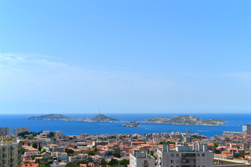 france town in europe in summer and islands