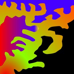 Abstract background with colorful design